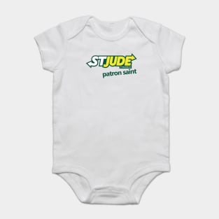 ST. JUDE THADDEUS - with FREE NOVENA for your mobile devices (see Description for more details) Baby Bodysuit